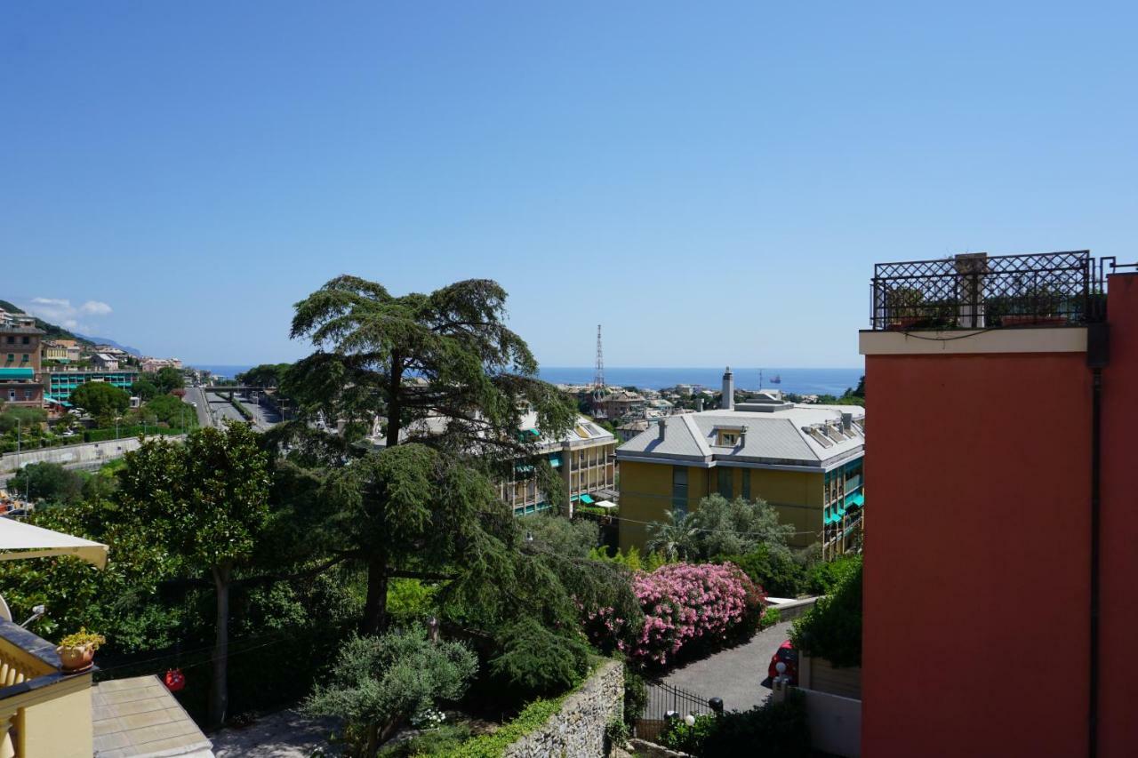 Appartamento Villa Cristina Genoa Bagian luar foto